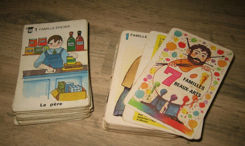 Ancien jeu 7 familles - 2, de