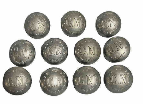 Boutons anciens crédit - 11,