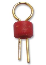Terminal De Test PCB, Boucle Rouge, 3,2 Mm, X100 - TEST-1(R)