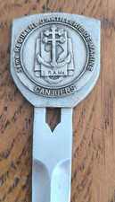 Coupe Papier Militaire Insigne 3° RAMa    /I1574