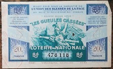 Billet de loterie nationale