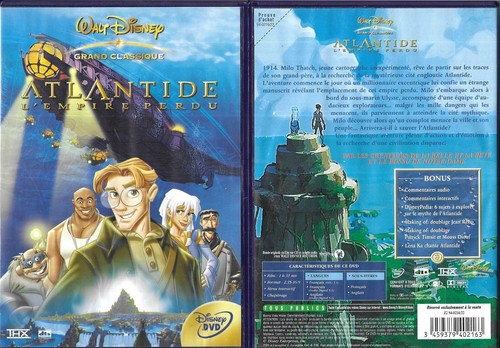 Dvd atlantide walt - -, :