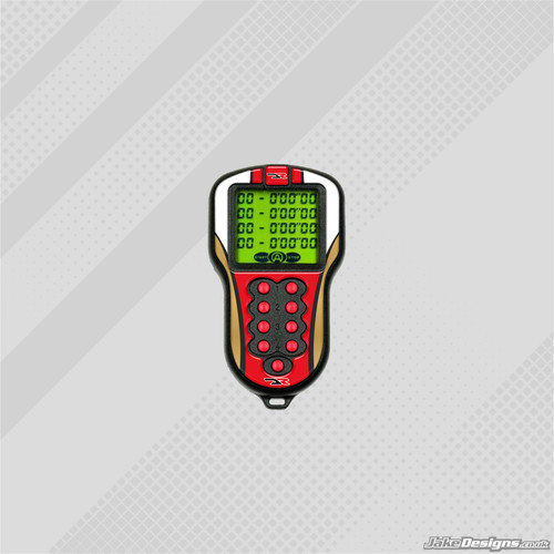 Racing kart gel sticker - kart',