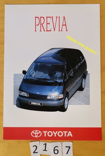 Toyota previa gl - previa,