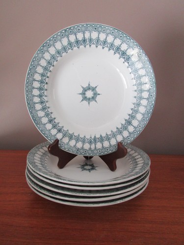 Assiettes creuses terre - assiettes,