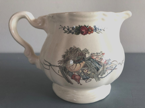 Pot lait faïence - pot,