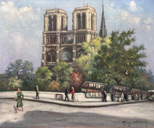Beau Tableau  ancien Vue