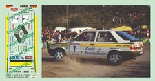 Decals 1/43 Renault 11 turbo