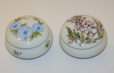 -2 PETITES BOITES PORCELAINE