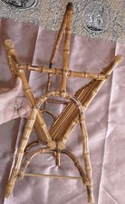 Porte revues vintage en bambou