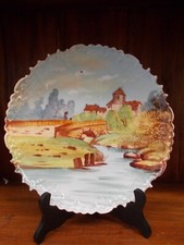 ASSIETTE DECO PORCELAINE A