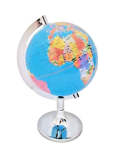 Mappemonde vintage sur - , pied