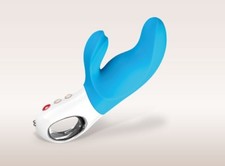 Vibromasseur rabbit Miss Bi Turquoise Fun Factory