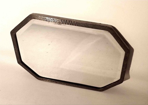 Miroir biseauté martelé - , art