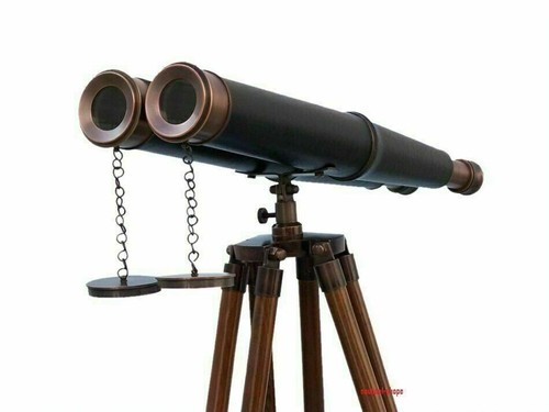 Ancien télescope binoculaire