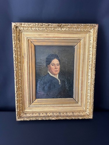 Portrait ancien une femme - d’une,