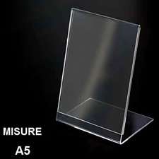 Porte Menu En Verre Acrylique