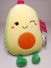 Peluche/Doudou Avocat Vert Sourire Clin D'oeil Noyau Orange 30cm  -  Primark Toy