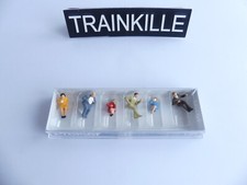 PREISER HO 1: 87 / 10103 PERSONNAGES PERSONNES ASSISES AU RESTAURANT