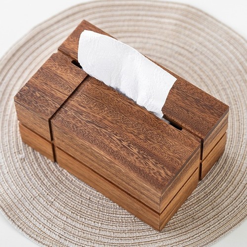 Boîte mouchoirs bois - mouchoirs,