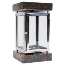 Grab-Lampe Granite Gneiss Inox