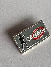 Broche Brooch Pin Canal + Media Télé Tv Boxe Boxeur Gant Sport Signé Fraisse