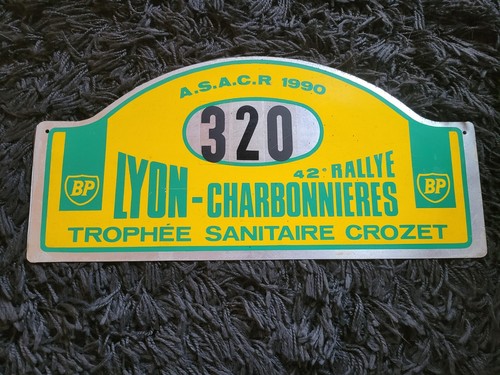 Plaque rallye bp - plaque,