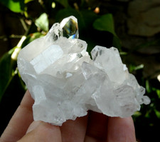 Quartz à Ame Oisans 6.5x4cm France minéraux pierre lithothérapie reiki rare soin