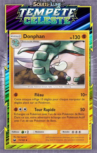 Donphan sl07 tempête - -, sl07:tempête