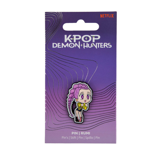 Kpop demon hunters pins rumi - demon,