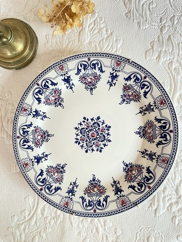 Assiette plate gien - assiette, décor