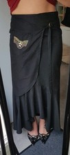 Jupe longue noire originale taille 36