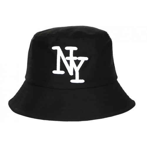 Chapeau bob blanc noir - blanc, et
