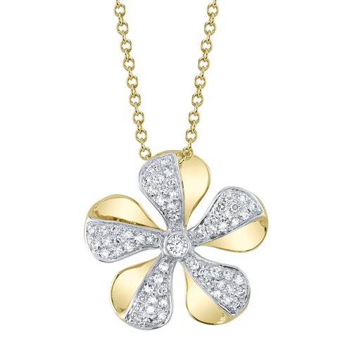 14k jaune diamant - 14k,