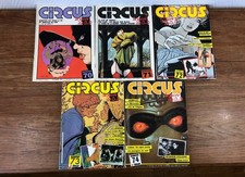 5x Revues BD CIRCUS Glenat Nr