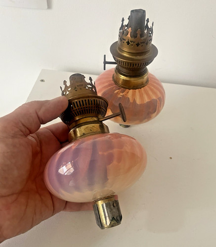 Paire lampe toupie - de, piano