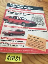 Renault 19 diesel TD GTD TDE