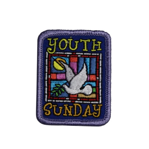 Youth sunday embroidered iron - youth,