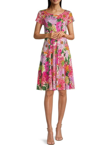 Robe fleurs max - robe, à