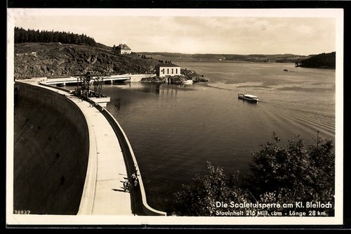 Saalburg barrage la - saalburg,,