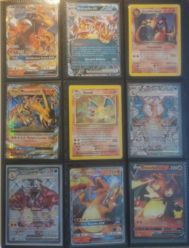 Dracaufeu noctali cartes - noctali,