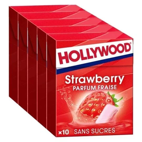 Hollywood chewing gum fraises - hollywood,
