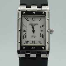Montre Homme Raymond Weil Tango 25MM 5380 Quartz Montre Bracelet Blanche RW088