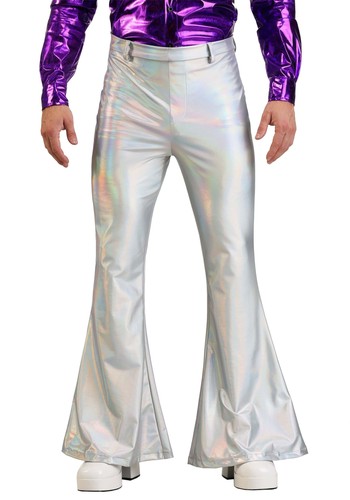 Holographic disco pants - pants, for