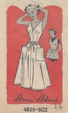 1957 Vintage Couture Motif