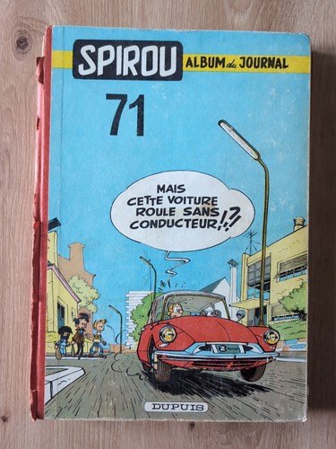 Reliure album spirou - n°71,
