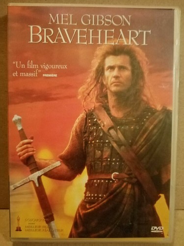 Braveheart dvd - braveheart, (mel