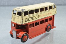 BK448 Dinky Toys GB #290 Dunlop Double Deck Bus C/-