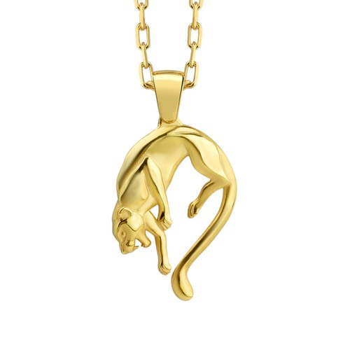 Collier panthère sauvage - , en
