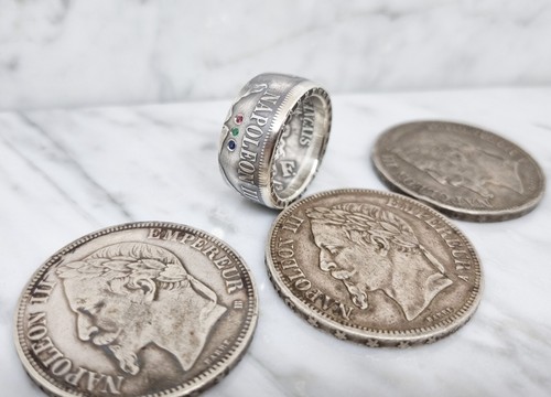 Bague francs napoléon iii - francs,